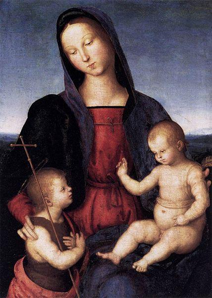 RAFFAELLO Sanzio Diotalevi Madonna China oil painting art